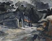 Paul Cezanne Paysage provencal oil